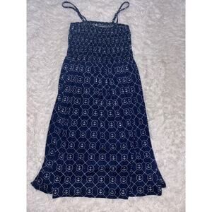 Isla Bonita O/s Women's blue anchor design sundress. Beautiful quality, soft